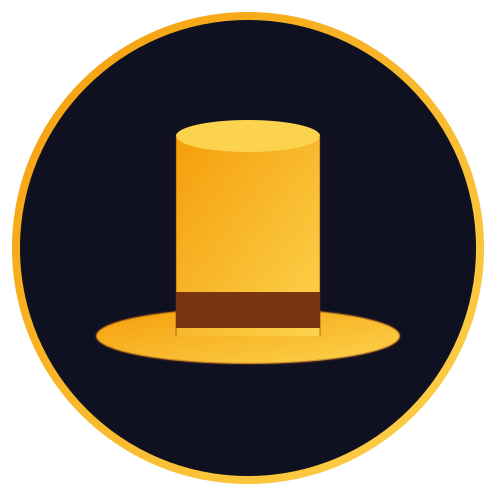 Pictogramme Géomagicien Pro, chapeau de magicien