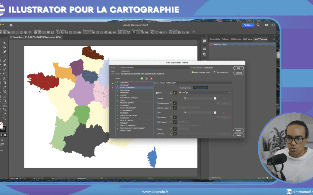 MAPublisher : Intégration d’un mini SIG dans Adobe Illustrator pour une cartographie de qualité