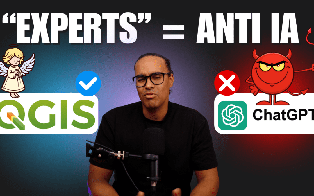 L’IA générative : Pourquoi les “experts” en géomatique doivent dépasser leurs préjugés